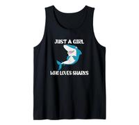 Just A Girl Who Loves Sharks Tank Top