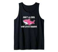 Just A Girl Who Loves Sharks Tank Top