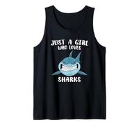 Just A Girl Who Loves Sharks Tank Top