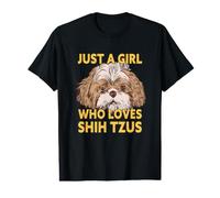 Just A Girl Who Loves Shih Tzus Value Graphic T-Shirt