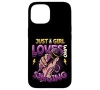 Just A Girl Who Loves Singing Choir Singer Girl Case for iPhone 15