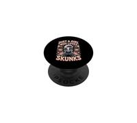 Just a Girl Who Loves Skunks Skunk Lover PopSockets Adhesive PopGrip