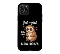 Just a Girl Who Loves Slow Lorises Cute Primate Case for iPhone 11 Pro