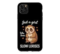 Just a Girl Who Loves Slow Lorises Cute Primate Case for iPhone 11 Pro Max