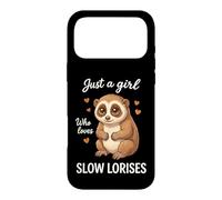 Just a Girl Who Loves Slow Lorises Cute Primate Case for iPhone 17 Pro Max