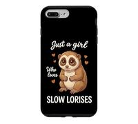 Just a Girl Who Loves Slow Lorises Cute Primate Case for iPhone 7 Plus/8 Plus