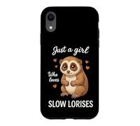 Just a Girl Who Loves Slow Lorises Cute Primate Case for iPhone XR