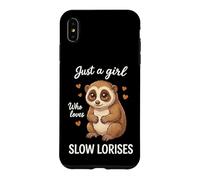 Just a Girl Who Loves Slow Lorises Cute Primate Case for iPhone XS Max