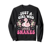 Just A Girl Who Loves Snakes Sweatshirt