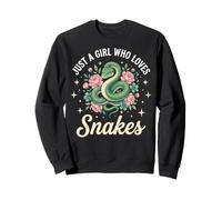Just A Girl Who Loves Snakes Sweatshirt