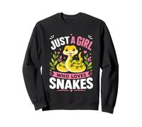 Just A Girl Who Loves Snakes Sweatshirt