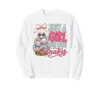 Just A Girl Who Loves Snakes Sweatshirt