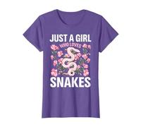 Just A Girl Who Loves Snakes T-Shirt