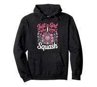 Just A Girl Who Loves Squash Pullover Hoodie