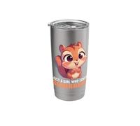 Just a Girl who Loves Squirrels. Squirrels Squirrel Stainless Steel Insulated Tumbler