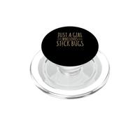 Just A Girl Who Loves Stick Bugs PopSockets PopGrip for MagSafe