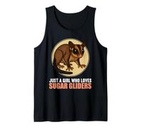 Just a Girl who Loves Sugar Gliders Sugar Glider Tank Top