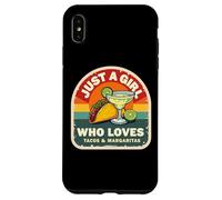 Just A Girl Who Loves Tacos And Margaritas Mexican Women Fun Case for iPhone XS Max