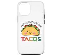 Just A Girl Who Loves Tacos Mexican Food Lover Men Women Case for iPhone 12/12 Pro
