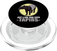 Just a Girl who loves Tapirs Tapir PopSockets PopGrip for MagSafe