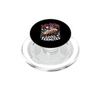 Just a Girl Who Loves Termites Pest Control Insect PopSockets PopGrip for MagSafe
