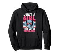 Just A Girl Who Loves Thailand Elephant Pullover Hoodie