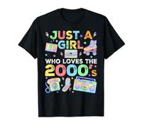 Just A Girl Who Loves The 2000s, 2000's Retro Costume T-Shirt
