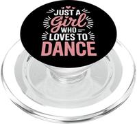 Just A Girl Who Loves To Dance Ballet Jazz Hip Hop PopSockets PopGrip for MagSafe