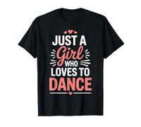 Just A Girl Who Loves to Dance Modern Dancer Vibes T-Shirt
