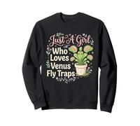 Just A Girl Who Loves Venus Fly Trap Sweatshirt