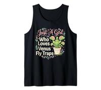 Just A Girl Who Loves Venus Fly Trap Tank Top