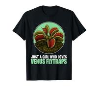 Just a Girl who loves Venus Flytraps Venus Flytrap T-Shirt