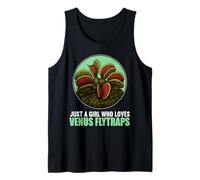 Just a Girl who Loves Venus Flytraps Venus Flytrap Tank Top