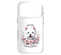 Just a Girl Who Loves Westies Westie Lover Girls Women Case for iPhone 17 Pro