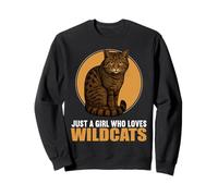 Just a Girl who loves Wildcats Wildcat Sweatshirt