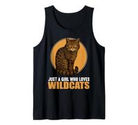 Just a Girl who Loves Wildcats Wildcat Tank Top