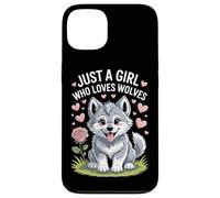 Just A Girl Who Loves Wolves Wolves Experience Nature Lover Case for iPhone 13