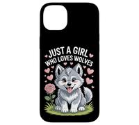 Just A Girl Who Loves Wolves Wolves Experience Nature Lover Case for iPhone 14 Plus