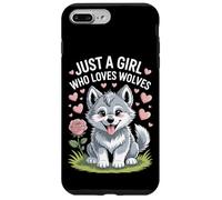 Just A Girl Who Loves Wolves Wolves Experience Nature Lover Case for iPhone 7 Plus/8 Plus