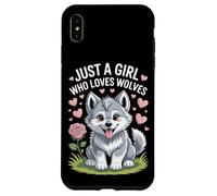 Just A Girl Who Loves Wolves Wolves Experience Nature Lover Case for iPhone XS Max