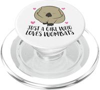 Just a girl who loves wombats PopSockets PopGrip for MagSafe