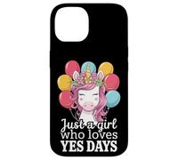 Just A Girl Who Loves Yes Days Unicorn Case for iPhone 14