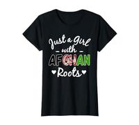 Just A Girl with Afghan Roots Afghanistan Women Girls T-Shirt