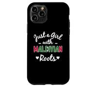 Just A Girl With Maldivian Roots Maldives Girls Dress Case for iPhone 11 Pro