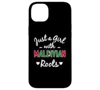 Just A Girl With Maldivian Roots Maldives Girls Dress Case for iPhone 14 Plus