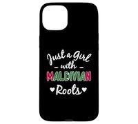 Just A Girl With Maldivian Roots Maldives Girls Dress Case for iPhone 15 Plus