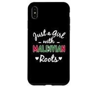 Just A Girl With Maldivian Roots Maldives Girls Dress Case for iPhone XS Max