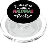 Just A Girl With Maldivian Roots Maldives Girls Dress PopSockets PopGrip for MagSafe