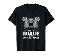 Just A Goalie Doing Goalie Things Lacrosse T-Shirt