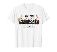 Just a Grad Chicken Graduation Hens Diploma Class of 2026 T-Shirt